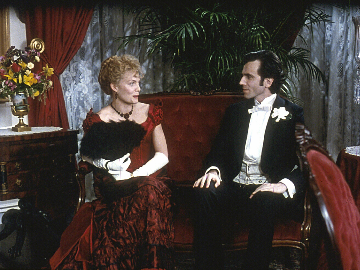 The Age of Innocence (1993)
Directed by Martin Scorsese
Shown from left: Michelle Pfeiffer, Daniel Day-Lewis